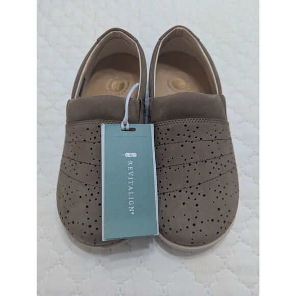 🥿 Revitalign Ridgeway Picasso Comfort Slip-On Shoes Fossil | Size 7D | NWT - Picture 4 of 14